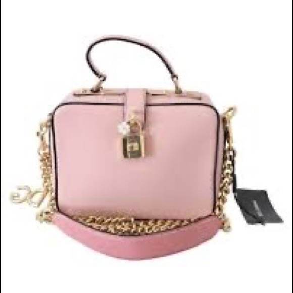 Dolce & Gabbana Handbags - Dolce & Gabbana Treasure Box Bag Leather Small Satchel